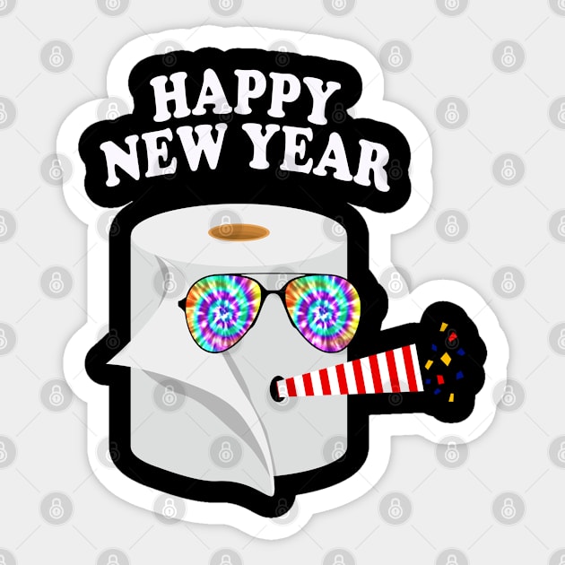 Funny Happy New Year 2021 Gift Sticker by JPDesigns